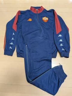 AS ROMA中田英寿ビンテージトレーニングウェアジャージセットアップ上下優勝 AS ROMA中田英寿ビンテージトレーニングウェアジャージセットアップ