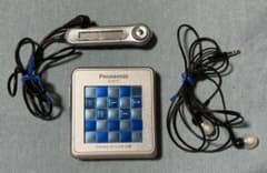 動作品 Panasonic ポータブルMDプレーヤー SJ-MJ17 - メルカリ