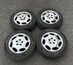 美品』 トヨタ セルシオ 純正OP メッキ ホイール 215/60R16 溝多 
