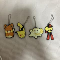 ポケモン ラバーマスコット ストラップ 4種セットのサムネイル