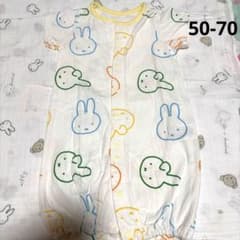 ミッフィー半袖2wayオール♡50-70cmのサムネイル
