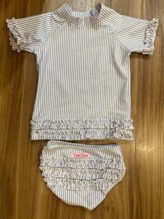 当日発送RuffleButts ラッシュガード セットアップ 6のサムネイル