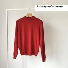美品】Ballantyne Cashmereモックネック ニット セーター - メルカリ