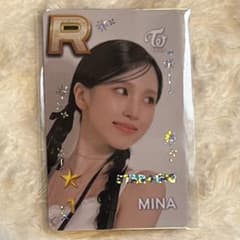 TWICE ミナ SSJYP STAR + ING リアルカード - メルカリ