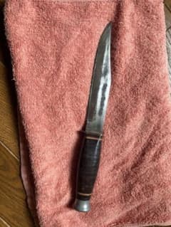 National Game Knife セレーション付きナイフ 値下げできます - メルカリ