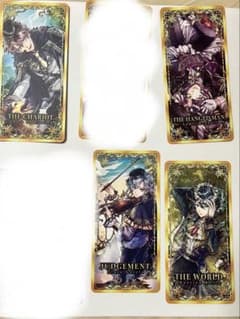 【あくねこ】【悪魔執事と黒い猫】タロット風カードのサムネイル