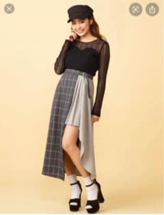 ラッププリーツ ロングスカートのサムネイル