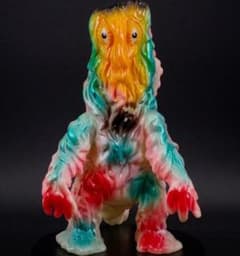 当選品 M1号 ヘドラ 蓄光 GID 大ブルマァク展 ソフビ ゴジラ