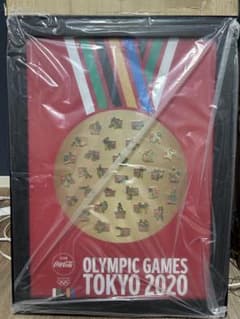 コカ・コーラ 東京2020オリンピック ピンバッジセット 額装 - メルカリ