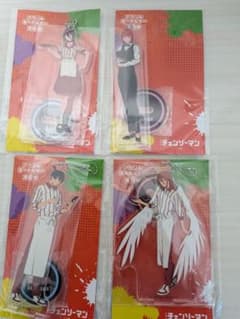 ラウンドワン限定 チェンソーマン アクリルキーホルダー 4種セット