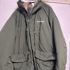 mont-bell ダウンジャケット Lサイズ オリーブグリーン - メルカリ