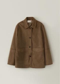 新品未使用 OHOTORO Henry Suede Jacket - メルカリ
