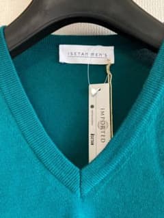 ISETAN MEN'S コットンVネックセーターのサムネイル
