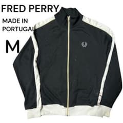 FRED PERRY トラックジャケットポルトガル製フレッドペリージャージM