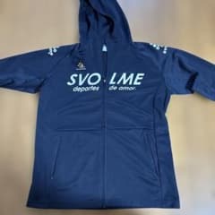未使用級タグ無し】SVOLME スボルメ フード付きジャージ ネイビー L