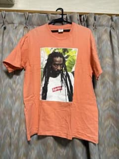 ボ*オ様 Supreme Buju Banton Tee 19SS M オレンジのサムネイル