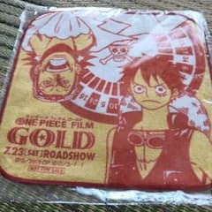 ONE PIECE FILM GOLD タオルハンカチ セブンイレブン限定