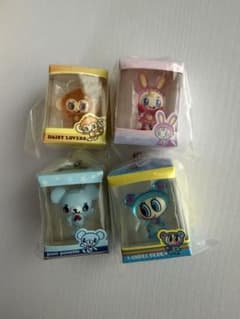 ナルミヤキャラクターズ ミニチュアパッケージチャーム4種セットのサムネイル