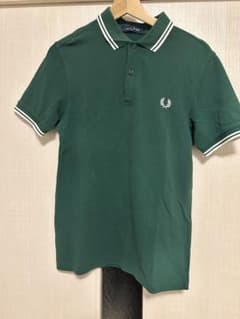 FRED PERRY ポロシャツ グリーン Sサイズのサムネイル