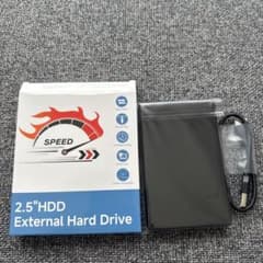 外付けHDD 4TB 2.5インチ USB3.0 ポータブルハードディスク 新品のサムネイル