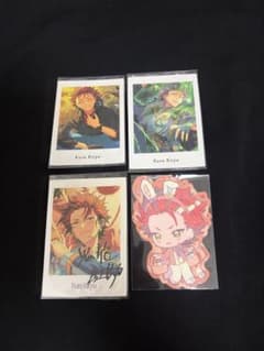 あんスタ 鬼龍紅郎 ぱしゃっつ 3枚セット アニカフェステッカー3枚セットのサムネイル