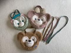 ダッフィージェラトーニシェリーメイバッグ　廃盤　Disney Sea 3点セットのサムネイル
