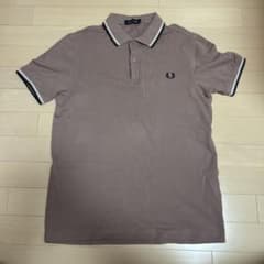 FRED PERRY ピンク ポロシャツ 半袖 Mサイズのサムネイル