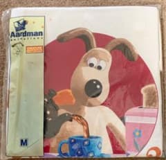 [매우 희소] wallace&gromit T셔츠 쇼와 레트로