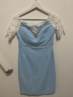 【美品・春にぴったり・値下交渉◎】ミニドレス キャバドレス ワンピースのサムネイル