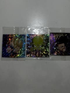 ドラゴンボール シール 3種セット ホログラム　超激レアのサムネイル