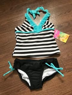 女の子フリル水着サイズ６(120cm)のサムネイル
