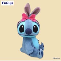 美品♡ Disney★スティッチ♡BIGサイズ★ぬいぐるみマスコット＆まとめ売り Disney スティッチ うさ耳むすび超超BIGぬいぐるみ 約50cm - メルカリ