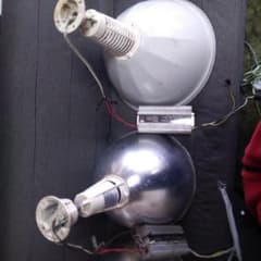 LED水銀燈屋外照明 3灯セット 電子安定器付きのサムネイル