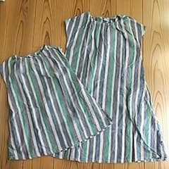 姉妹お揃い ワンピース 100/140のサムネイル