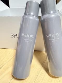 SHIRORU crystal whip black 洗顔料 2本セットのサムネイル