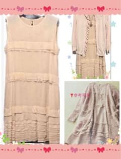 ❣️フォクシー⭐️FOXEY ブティック♪ワンピース ノースリーブ シルク 42 ⭐️定価¥189000⭐️フォクシー❣️FOXEY ブティック シルク