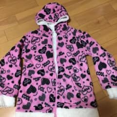 女の子パーカー　リバーシブル　サイズ160のサムネイル