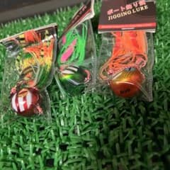 60g タイラバ 完成品 スカートフック付き 未使用 3個セット 船釣りのサムネイル