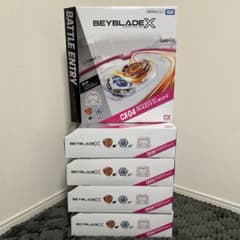 D&D SMOKE&MIRRORS　v4 v6 未開封品セット ベイブレードX CX-04 バトルエントリーセットC ＋ CX-02 スターター