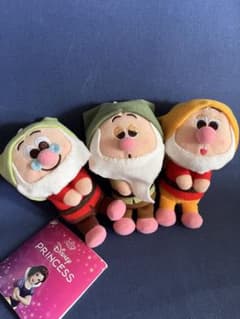白雪姫 7人のこびと ぬいぐるみ セット ＆ you マスコット 七人の小人