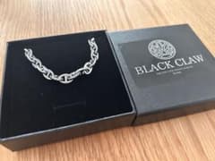 BLACK CLAW ANCHOR CHAIN BRACELET 19CM - メルカリ