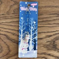 新品》 ご当地キティ ストラップ キーホルダー 北海道 雪うさぎ うさぎ