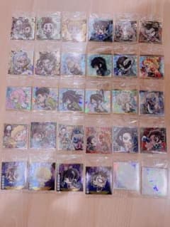 鬼滅の刃 ディフォルメシールウエハース 其ノ六 全30種 フルコンプセットのサムネイル