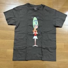 Disney フィニアスとファーブ Tシャツ グレーのサムネイル