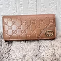 考慮　GUCCI シマ　パールカラー　インターロッキング　ハワイ限定品　長財布 考慮 GUCCI シマ パールカラー インターロッキング ハワイ限定品 長