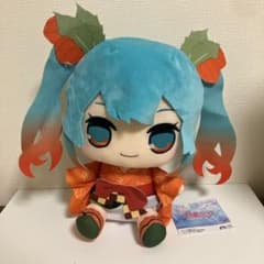 FuRyu 初音ミク きゅるまるBIGぬいぐるみ 〜ほおずきver.〜②