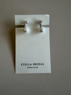 STELLA BRIDAL パールイヤリングのサムネイル