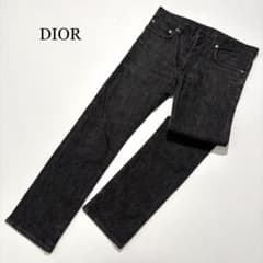 DIOR Homme デニム パンツ エディ期 ボタンフライ ブラック 29 - メルカリ