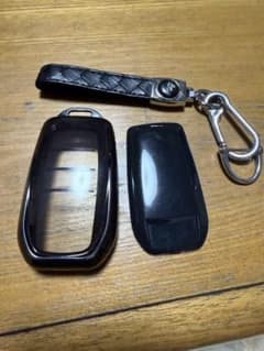 車用 スマートキーケース キーホルダー ブラックのサムネイル