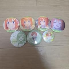 五等分の花嫁 中野四葉 缶バッジ 7種セットのサムネイル